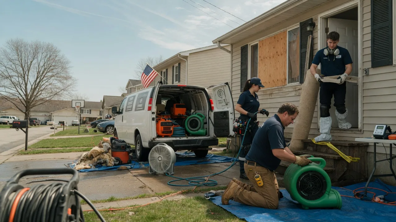 Water Damage Restoration in Midnight, MS near me